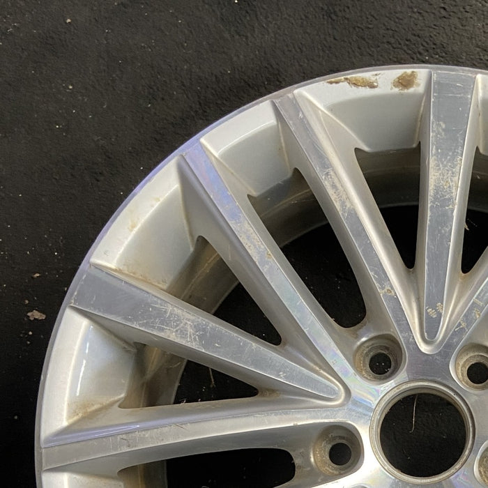 17" JETTA 15-16 17x7 alloy w/o inlay Original OEM Wheel Rim - Side Profile