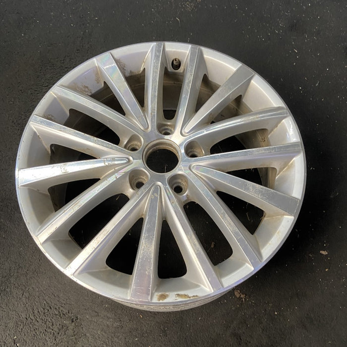 17" JETTA 15-16 17x7 alloy w/o inlay Original OEM Wheel Rim - View 8
