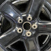 17" GLADIATOR 21 17x7.5 aluminum 5 spoke black opt WF6 Original OEM Wheel Rim - Angle View