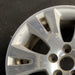 17" AVALON 08-12 17x7 alloy 6 double spokes bright silver Original OEM Wheel Rim - Side Profile