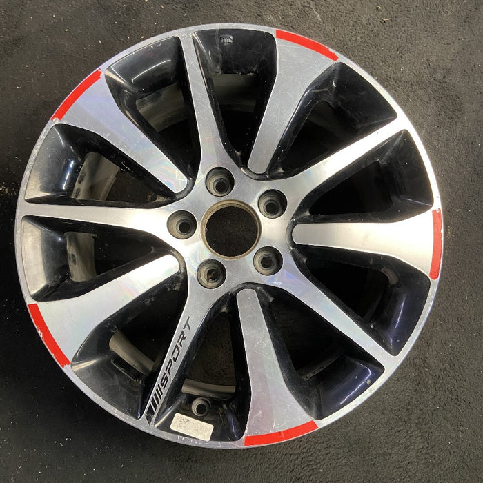 17" Original OEM Wheel Rim - Front View