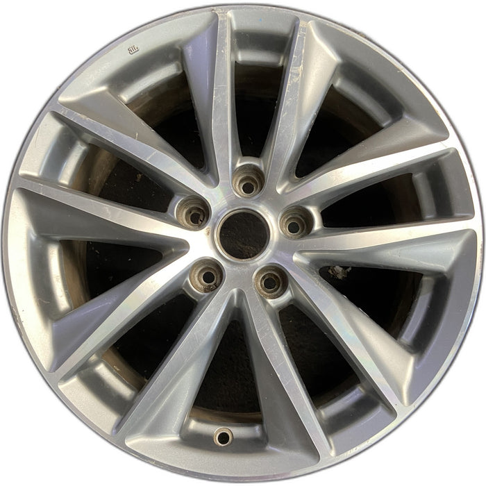 17" INFINITI Q50 14-15 17x7.5 , , narrow spoke width Original OEM Wheel Rim - Front View