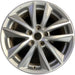 17" INFINITI Q50 14-15 17x7.5 , , narrow spoke width Original OEM Wheel Rim - Front View
