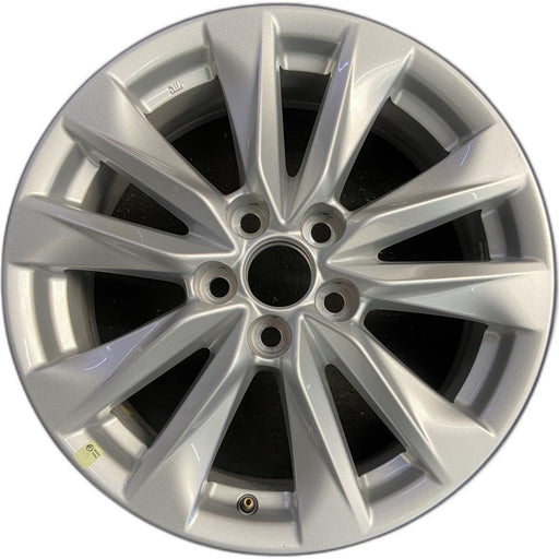 17" COROLLA CROSS 22 17x6.5, alloy Original OEM Wheel Rim - Front View