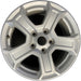 17" WRANGLER 18 VIN X , 17x7.5, , aluminum, straight spoke, w/recessed outer - Front View