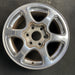 17" SIERRA 1500 PICKUP 01 17x7.5 , fully polished Original OEM Wheel Rim - Angle View