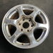 17" SIERRA 1500 PICKUP 01 17x7.5 , fully polished Original OEM Wheel Rim - Side Profile