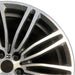 19" 530e 18-20 19x9 10 spoke titanium matte Original OEM Wheel Rim - Side Profile