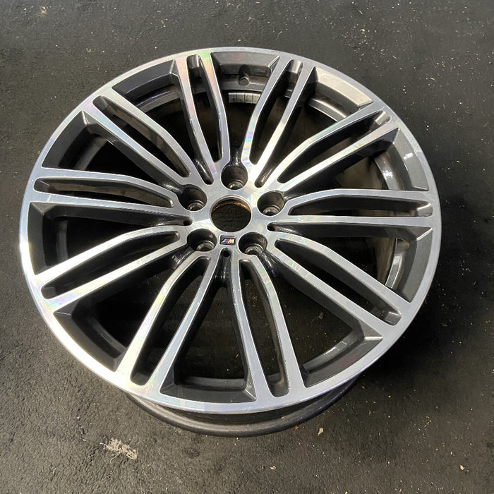 19" 530e 18-20 19x9 10 spoke titanium matte Original OEM Wheel Rim - View 8