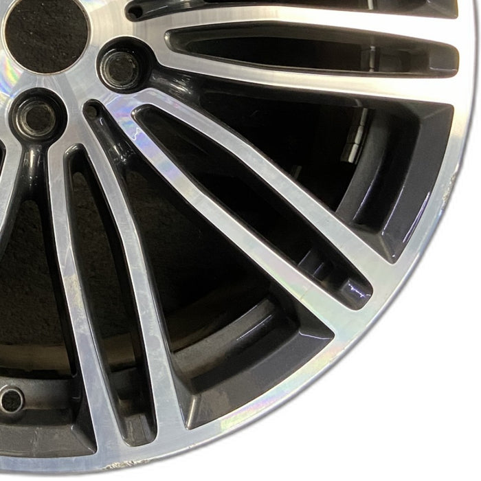 19" 530e 18-20 19x9 10 spoke titanium matte Original OEM Wheel Rim - Close-Up Detail