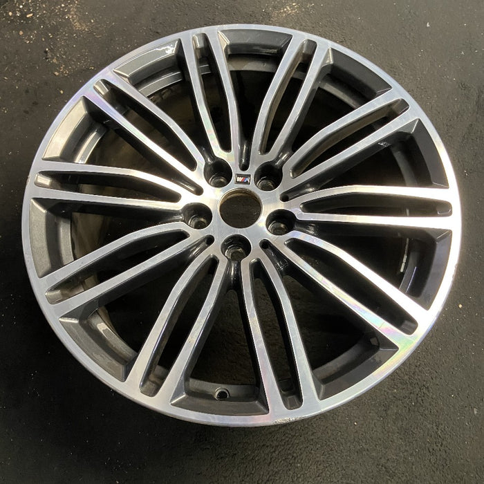 19" 530e 18-20 19x9 10 spoke titanium matte Original OEM Wheel Rim - View 7