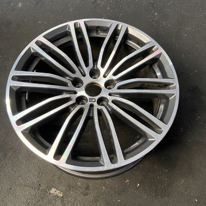 19" 530e 18-20 19x9 10 spoke titanium matte Original OEM Wheel Rim - View 8