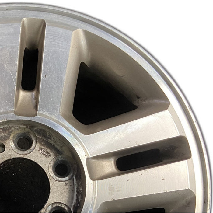 18" FORD F150 PICKUP 04 New Style 18x7.5 aluminum 5 spoke machined face split - Side Profile