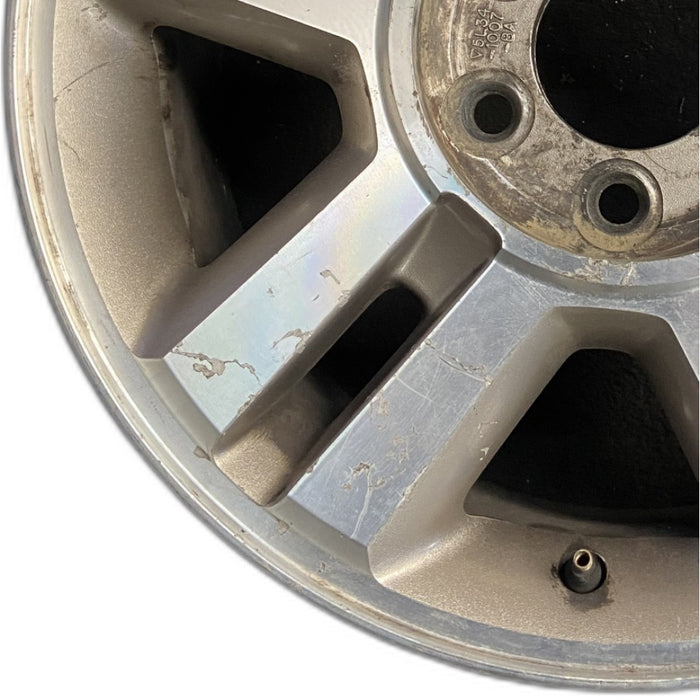 18" FORD F150 PICKUP 04 New Style 18x7.5 aluminum 5 spoke machined face split - Back View