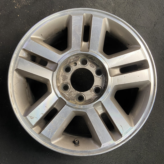 18" FORD F150 PICKUP 04 , 18x7.5, aluminum , , split spokes Original OEM Wheel - Angle View