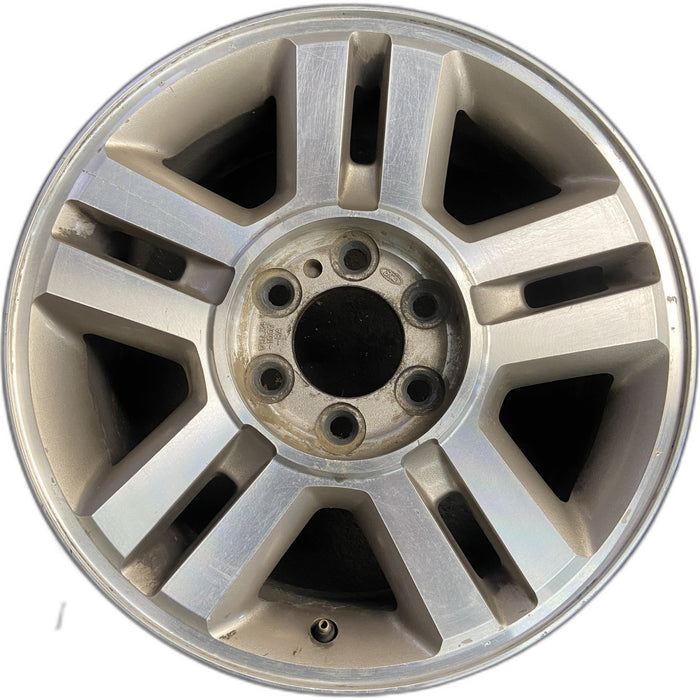 18" FORD F150 PICKUP 04 , 18x7.5, aluminum , , split spokes Original OEM Wheel - Front View