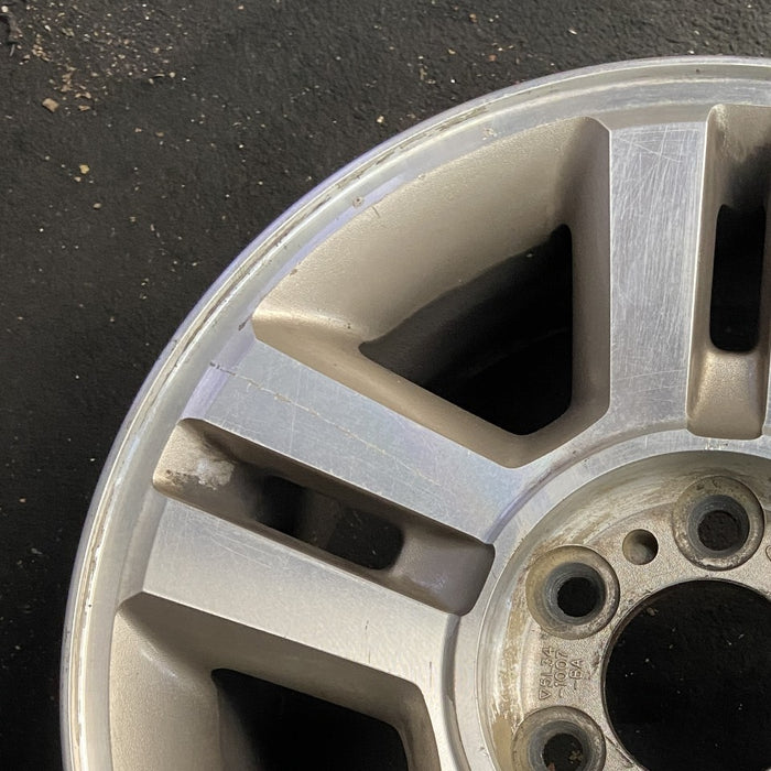18" FORD F150 PICKUP 04 New Style 18x7.5 aluminum 5 spoke machined face split - Side Profile
