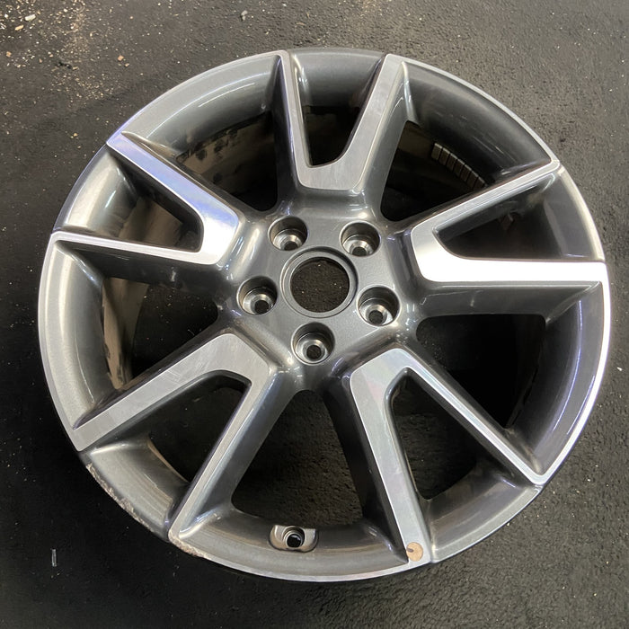 18" SOUL 20-22 gasoline model, 18x7.5 , 5 V spoke Original OEM Wheel Rim - Side Profile