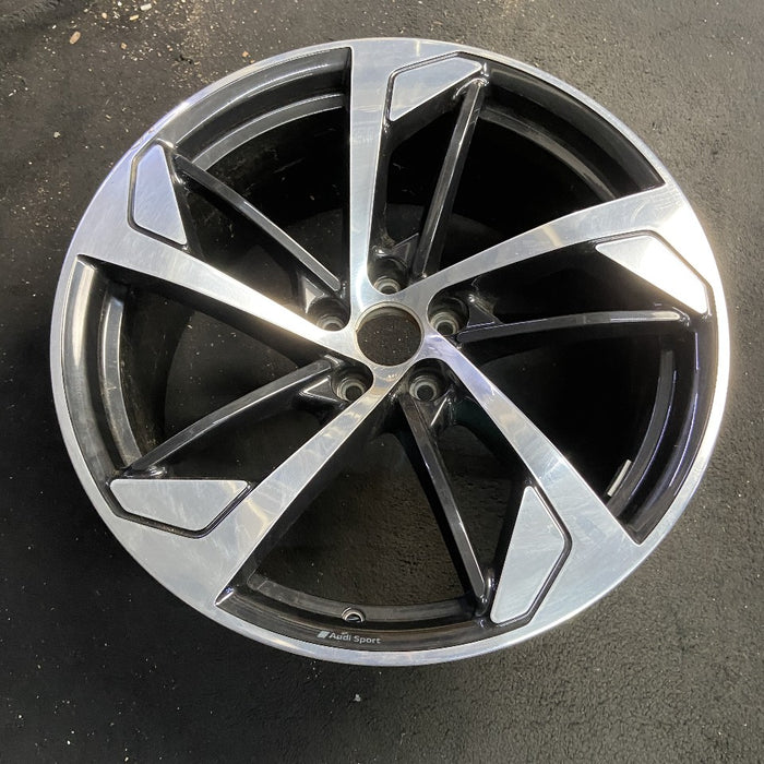 20" AUDI RS5 18 20x9 alloy 5 spoke slotted spoke w/o inlay Original OEM Wheel - View 7