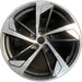 20" AUDI RS5 18 , , slotted spoke, w/o inlay Original OEM Wheel Rim - Front View