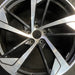 20" AUDI RS5 18 20x9 alloy 5 spoke slotted spoke w/o inlay Original OEM Wheel - Angle View