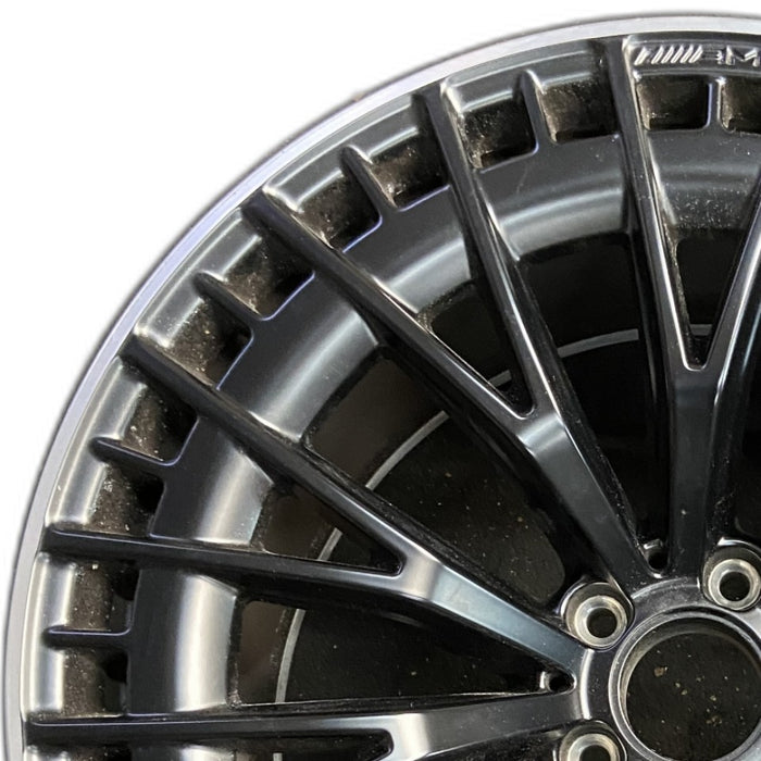 20" CLE-CLASS 24 236 Type CLE53 20x11 black with machined outer lip Original - Angle View