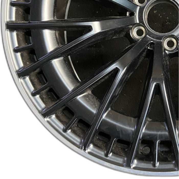 20" CLE-CLASS 24 236 Type CLE53 20x11 black with machined outer lip Original - Back View
