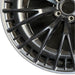 20" CLE-CLASS 24 236 Type CLE53 20x11 black with machined outer lip Original - Back View