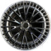 20" CLE-CLASS 24 236 Type, CLE53, 20x11, black with machined outer lip Original - Front View