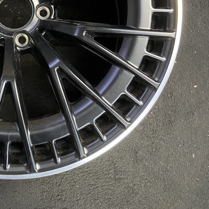 20" CLE-CLASS 24 236 Type CLE53 20x11 black with machined outer lip Original - Back View