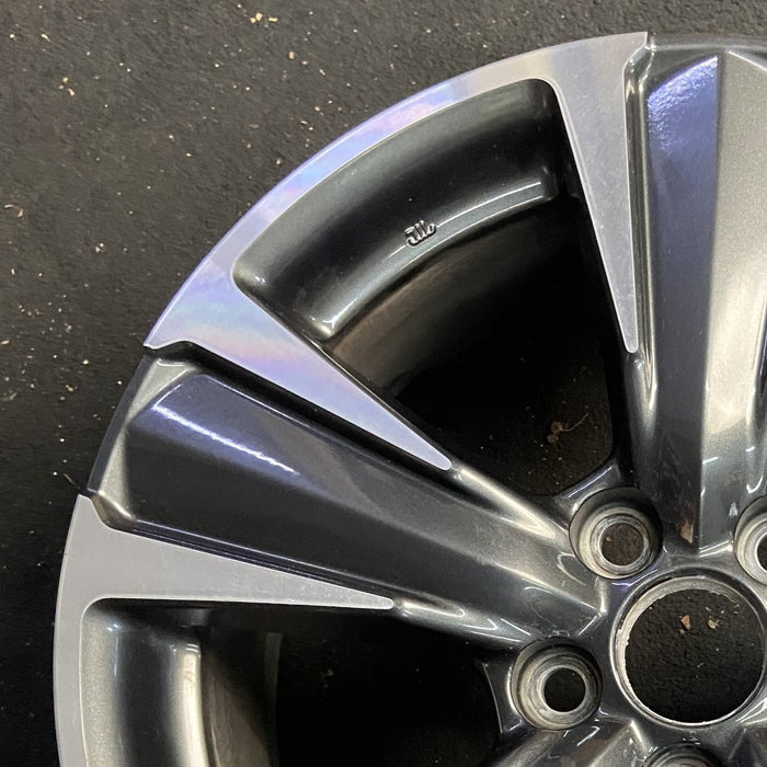 18" UX200 19-23 18x7 alloy 5 spoke Original OEM Wheel Rim - Side Profile
