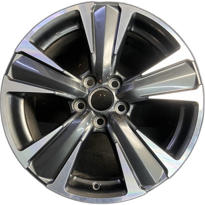 18" UX200 19-23 18x7 , 5 spoke Original OEM Wheel Rim - Front View