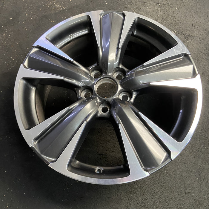 18" UX200 19-23 18x7 , 5 spoke Original OEM Wheel Rim - Side Profile