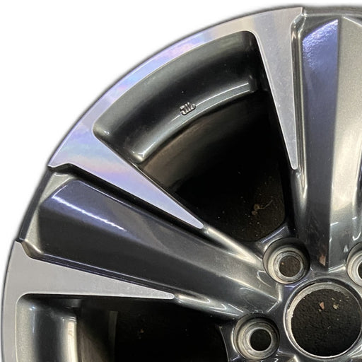 18" UX200 19-23 18x7 alloy 5 spoke Original OEM Wheel Rim - Angle View