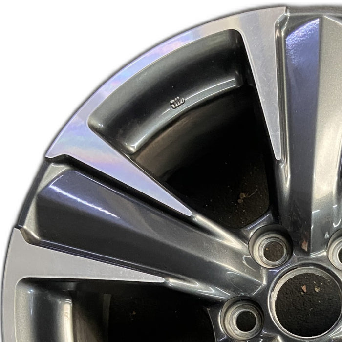 18" UX200 19-23 18x7 alloy 5 spoke Original OEM Wheel Rim - Angle View