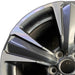 18" UX200 19-23 18x7 alloy 5 spoke Original OEM Wheel Rim - Angle View