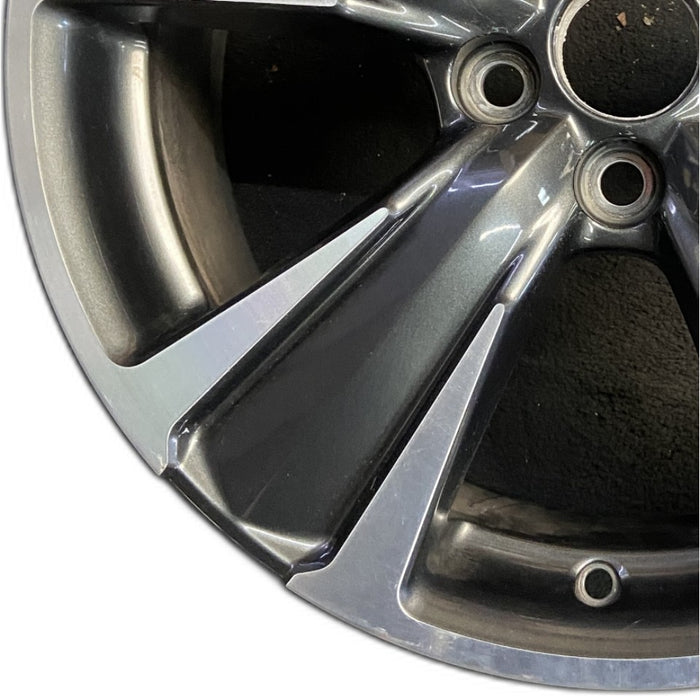 18" UX200 19-23 18x7 alloy 5 spoke Original OEM Wheel Rim - Back View