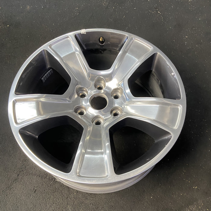 20" DODGE 1500 PICKUP 19-21 , 20x9, , 5 spoke, opt WRF Original OEM Wheel Rim - Close-Up Detail