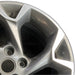 17" TRAX 24-25 17x7.5 gray opt Q7D Original OEM Wheel Rim - Side Profile