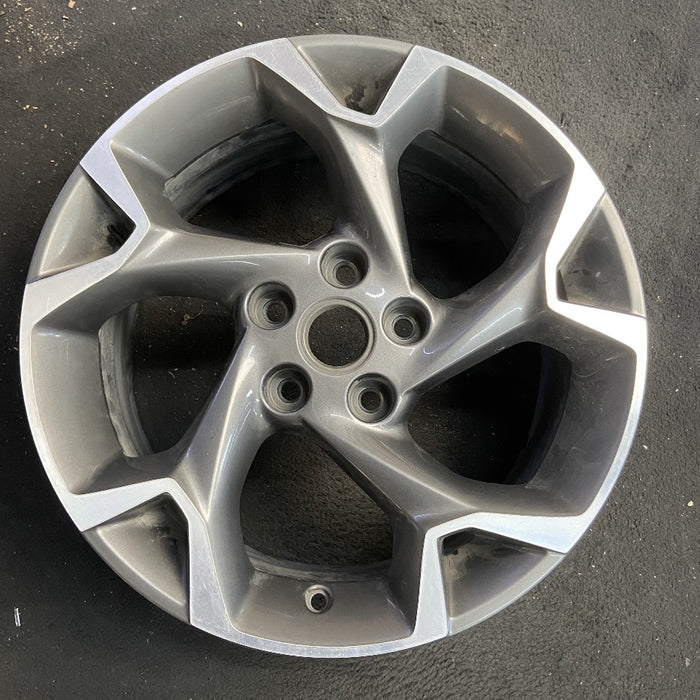 17" TRAX 24-25 17x7.5 gray opt Q7D Original OEM Wheel Rim - Additional View