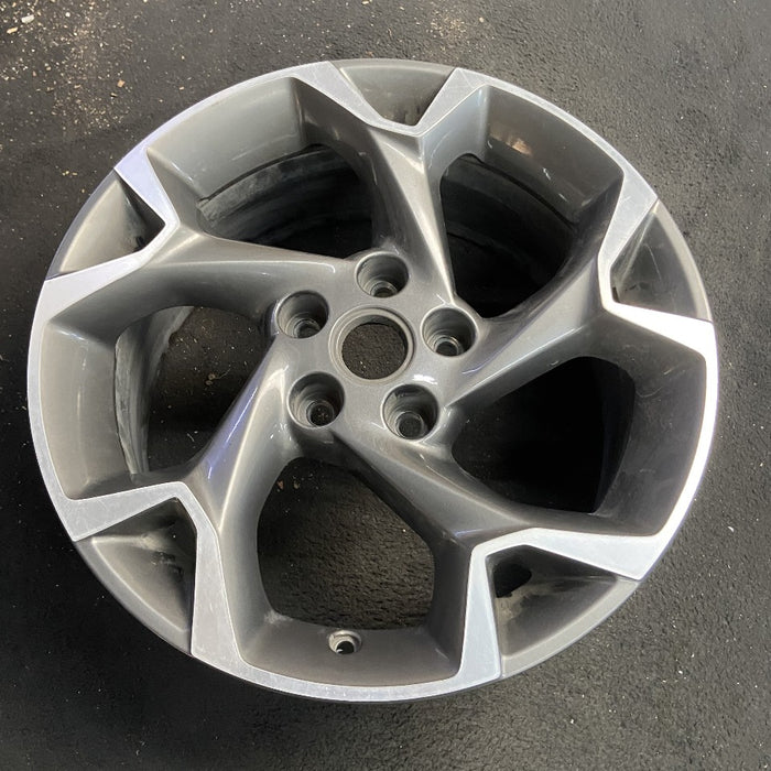 17" TRAX 24-25 17x7.5 gray opt Q7D Original OEM Wheel Rim - View 7