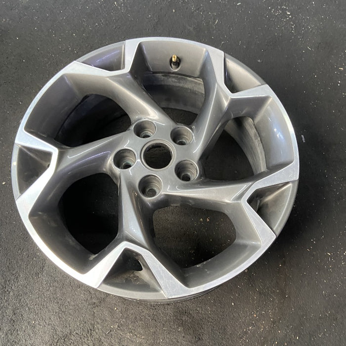 17" TRAX 24-25 17x7.5 gray opt Q7D Original OEM Wheel Rim - View 8