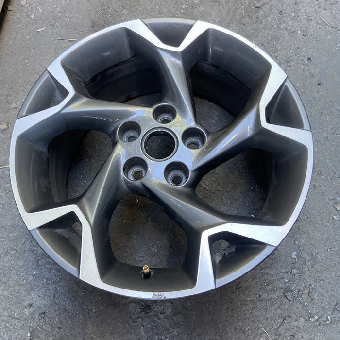 17" TRAX 24-25 17x7.5 gray opt Q7D Original OEM Wheel Rim - View 7