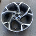 17" TRAX 24-25 17x7.5, gray Original OEM Wheel Rim - Side Profile