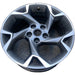 17" TRAX 24-25 17x7.5, gray Original OEM Wheel Rim - Front View