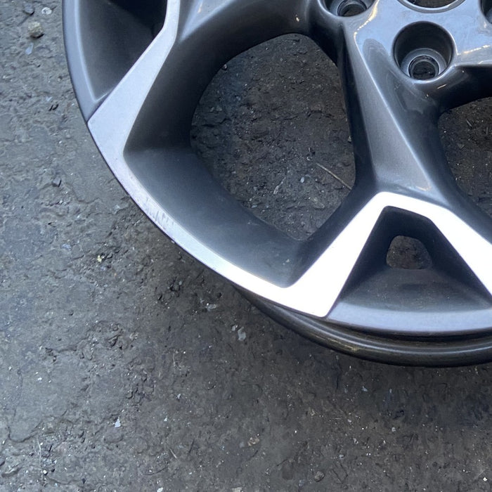 17" TRAX 24-25 17x7.5 gray opt Q7D Original OEM Wheel Rim - Additional View