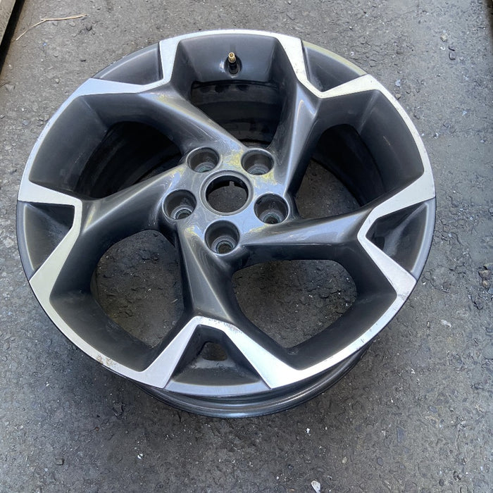 17" TRAX 24-25 17x7.5 gray opt Q7D Original OEM Wheel Rim - View 9