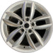17" COUNTRYMAN 11-12 17x7 alloy 5 twin spoke silver Original OEM Wheel Rim - Front View