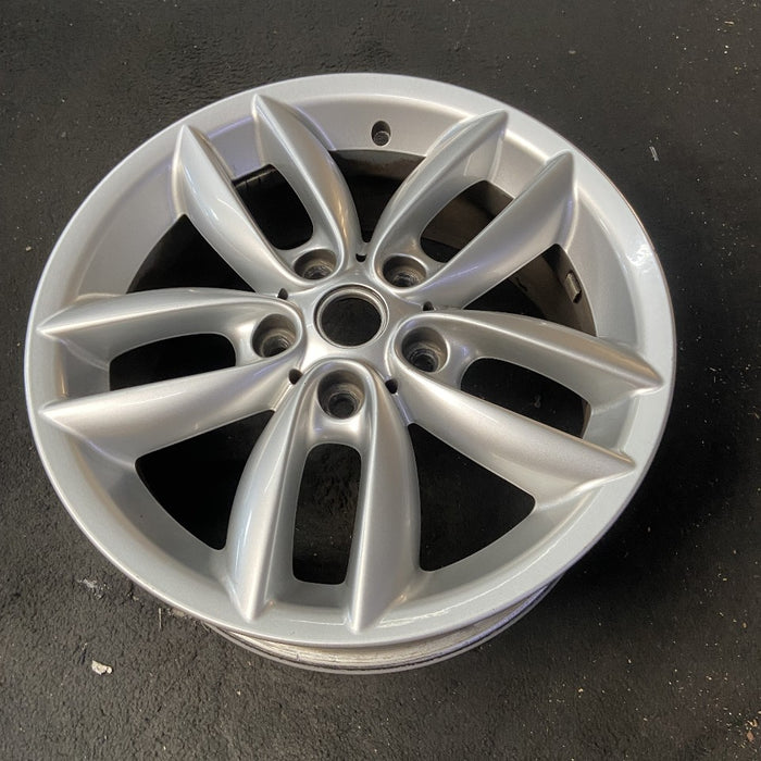 17" COUNTRYMAN 11-12 17x7 alloy 5 twin spoke silver Original OEM Wheel Rim - View 8