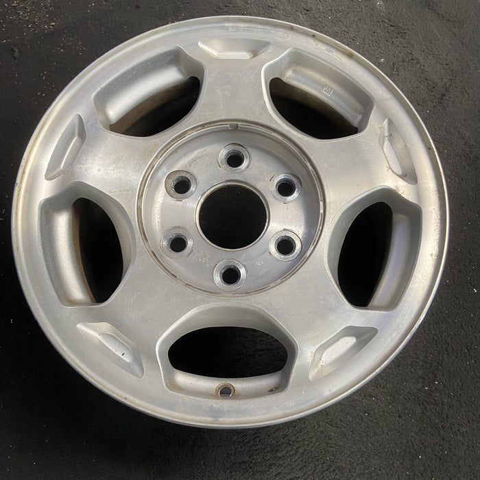 16" AVALANCHE 1500 03-06 16x7", , Original OEM Wheel Rim - Side Profile